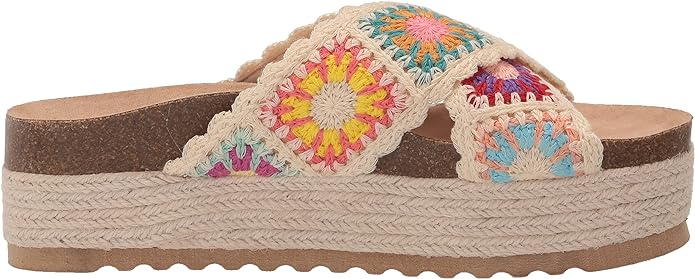 Crochet Dirty Laundry Platform Sandal