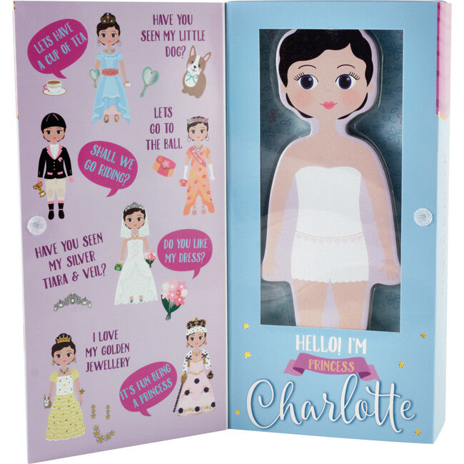 Wooden Magnetic Dress Up - Charlotte