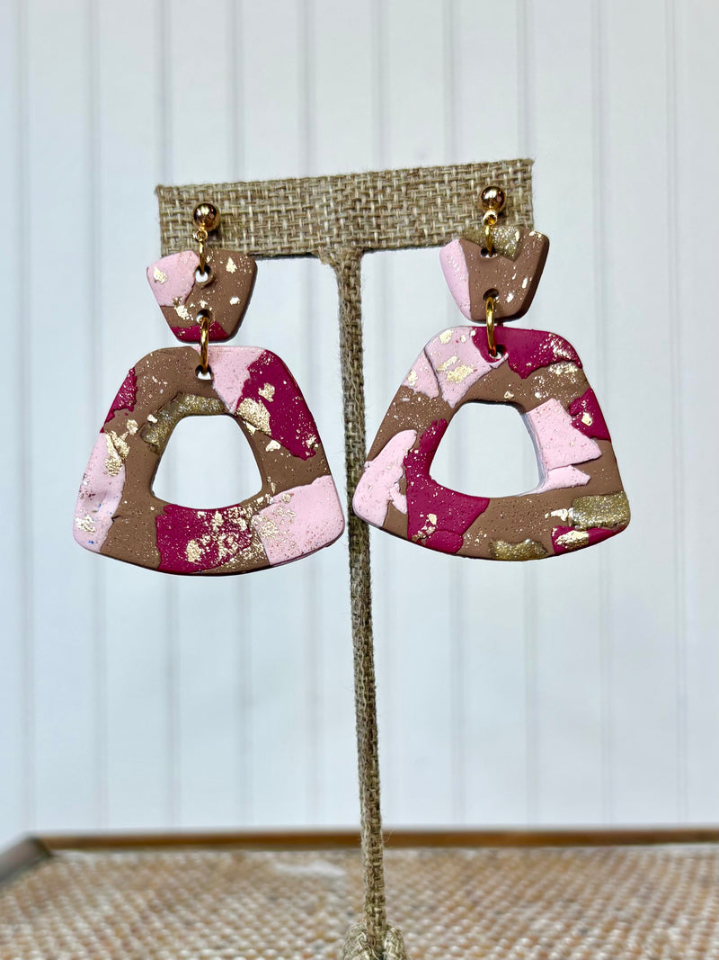 Hart Designs- Maple Mocha Earrings