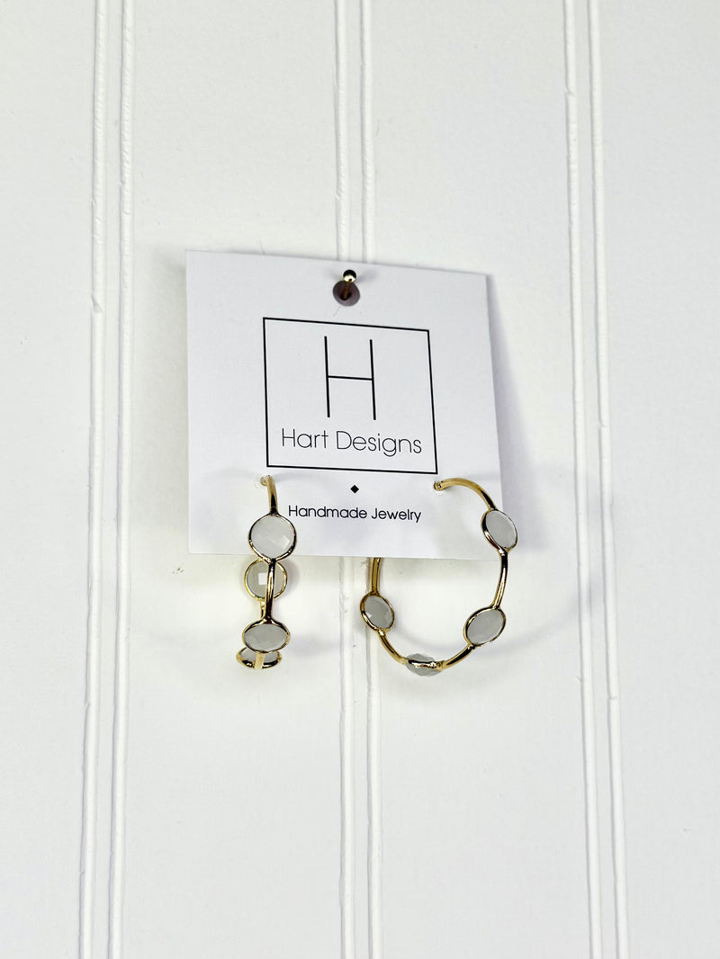 Hart Designs- Morning Glory Hoops