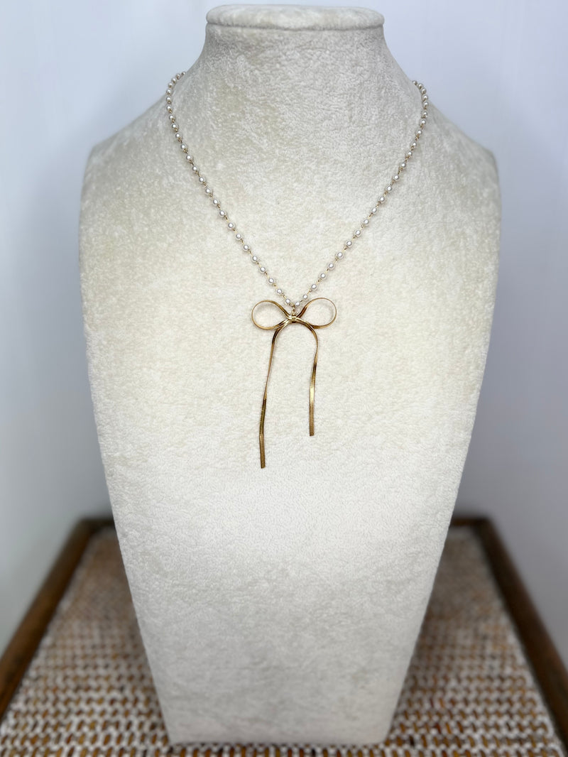 Hart Designs- Simply Bows Necklace