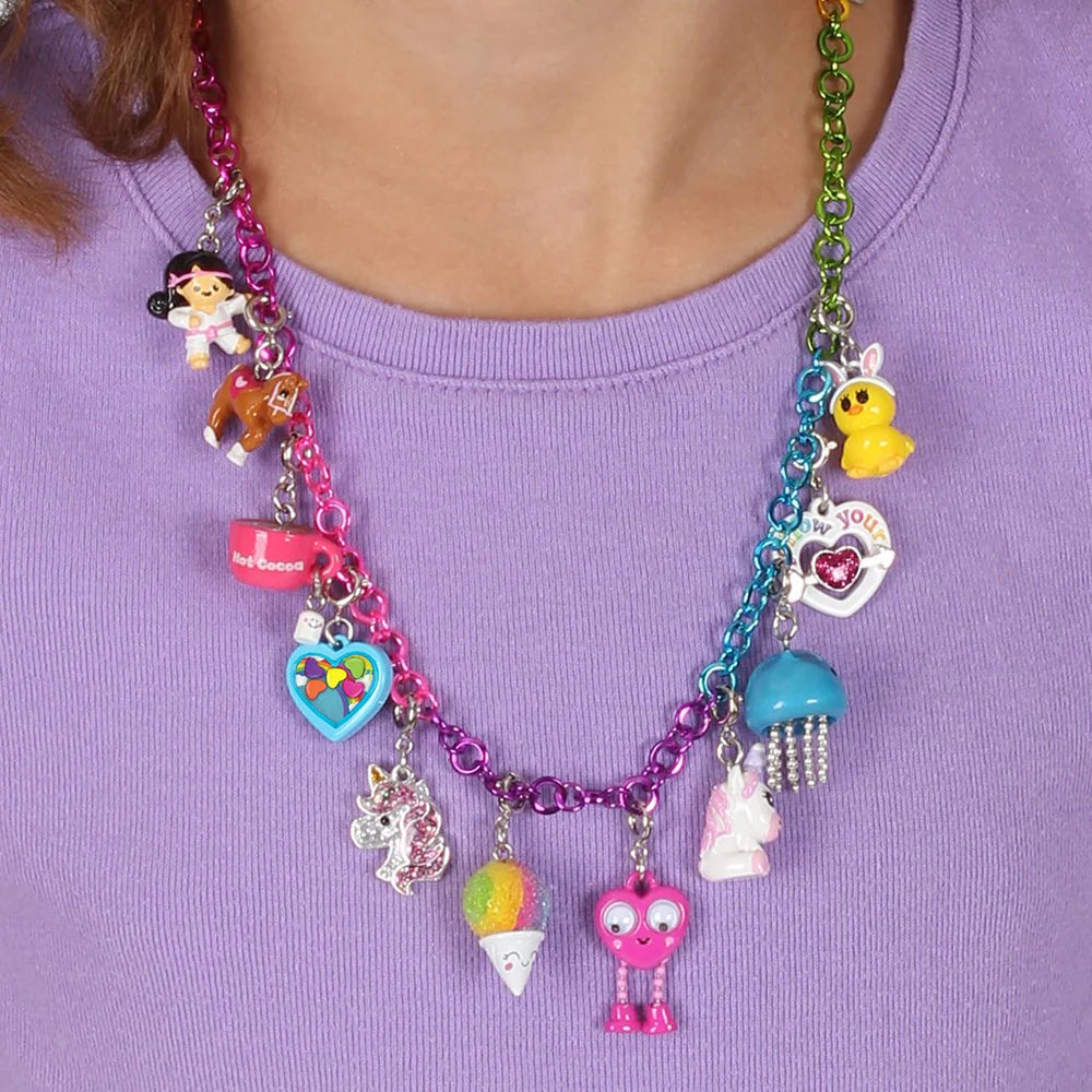 Charm It, Rainbow Chain Necklace