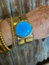Rodeo Queen Turquoise Cuff Bracelet
