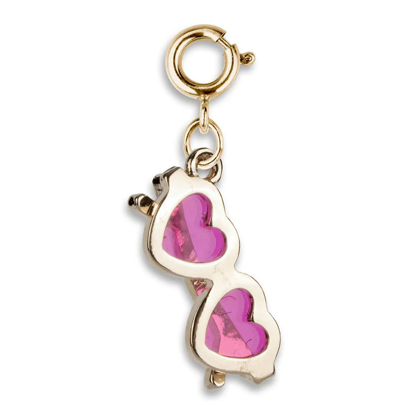 Charm It, Girls Charm Jewelry- Heart Sunglasses Charm