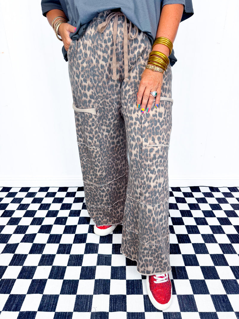 Wild Card Leopard Pants