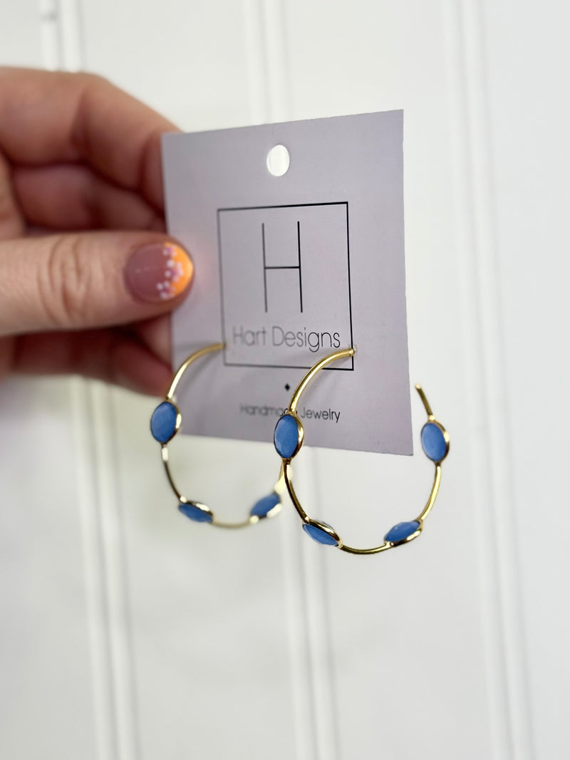 Hart Designs- Morning Glory Hoops