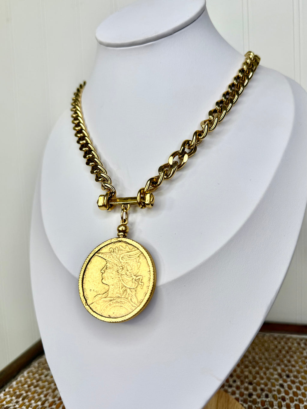 Yochi- Goddess Forever Coin Necklace