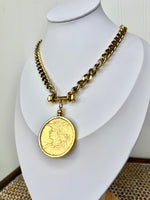 Yochi- Goddess Forever Coin Necklace