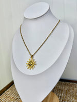 Yochi- Shine Bright Sun Necklace