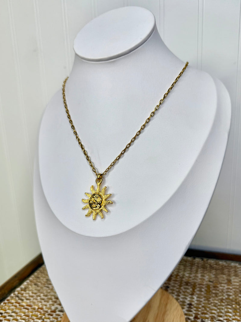 Yochi- Shine Bright Sun Necklace