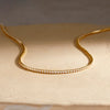 18" Diamond Tennis Necklace- 2.0MM