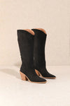 So Classy Cowboy Boots- Black