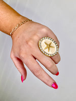 Yochi - Shining Starfish Ring