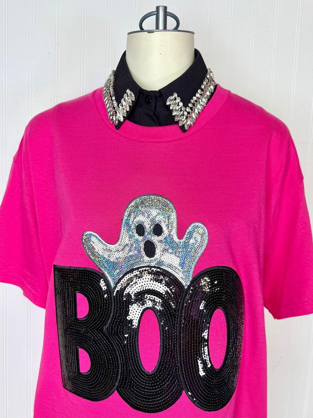 Dark Dazzle Rhinestone Collar