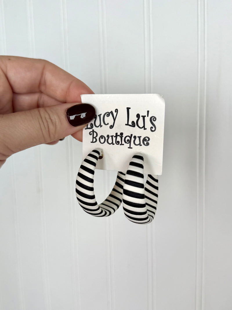 Trick or Treat Hoops- Stripes