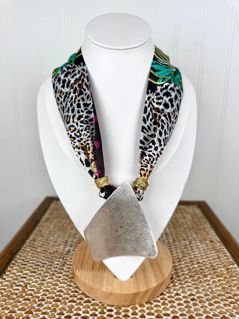 DBL- Funky Nights Scarf Necklace