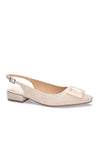 Sweetie Linen Flats- Natural