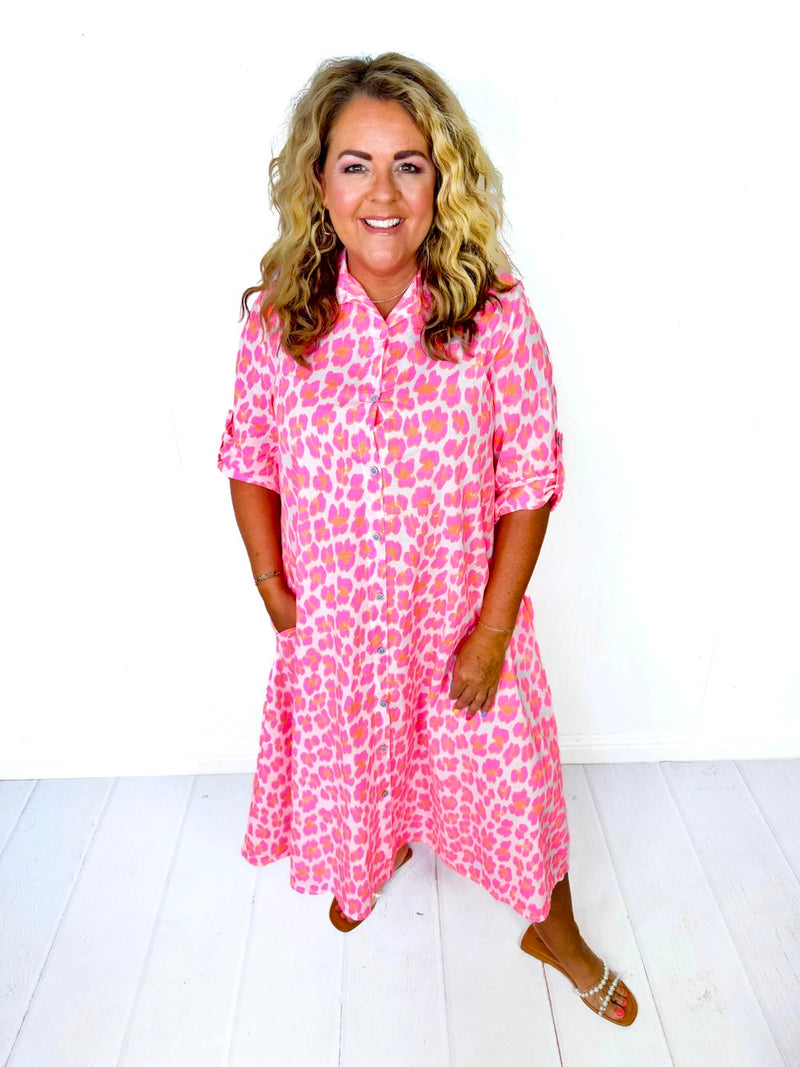 You Glow Girl Leopard Dress