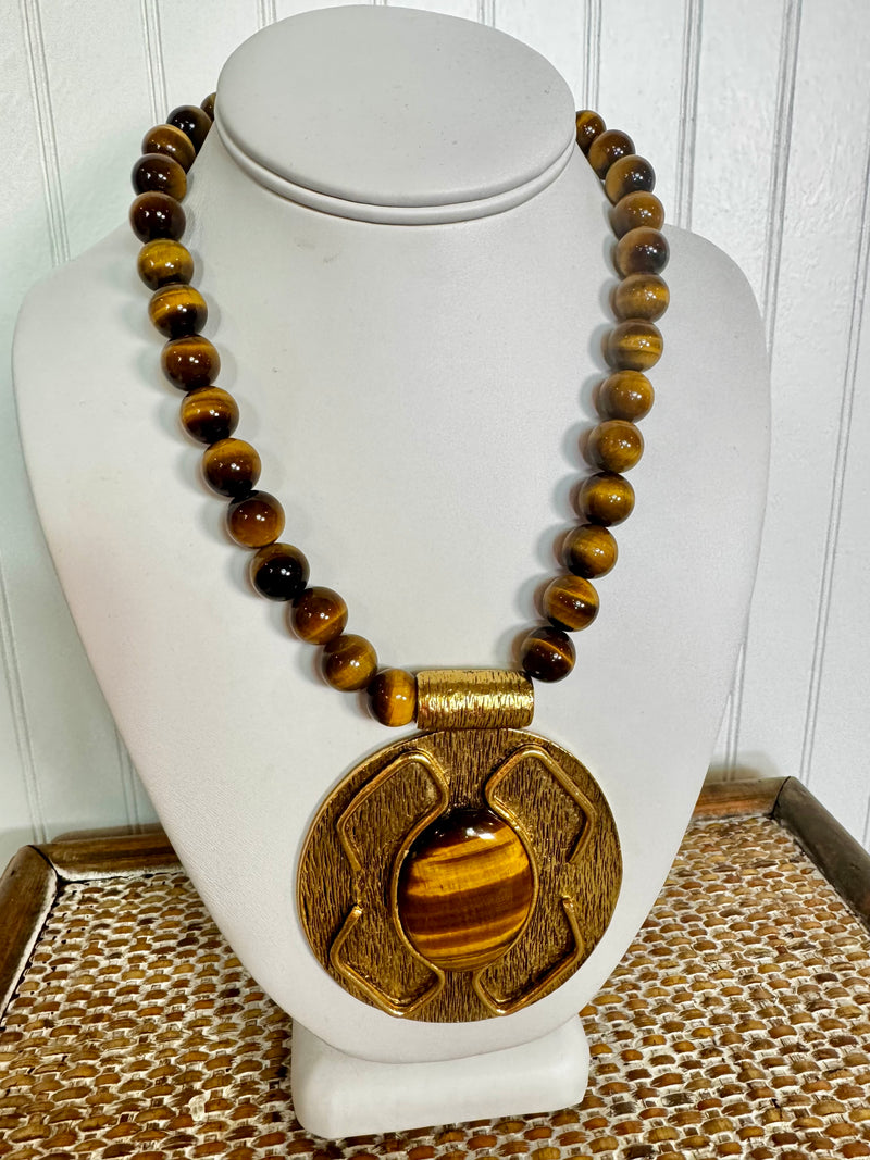 Yochi- Rustic Radiance Necklace