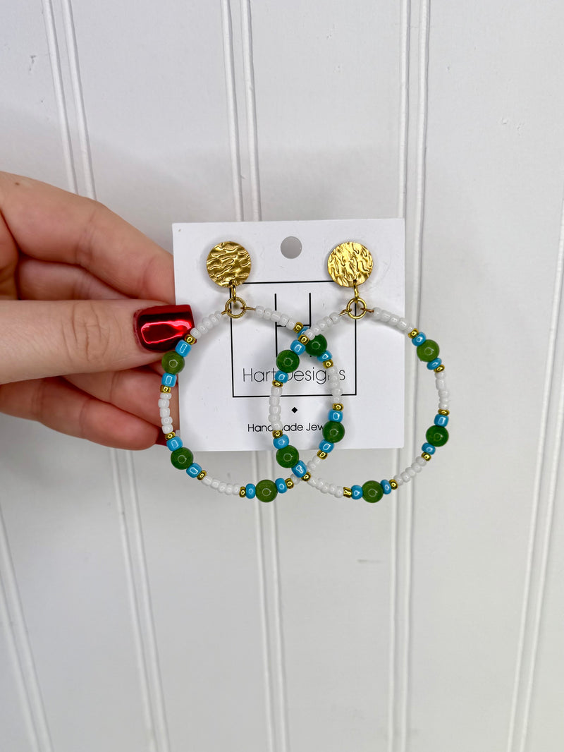 Hart Designs- Breezy Beads Earrings
