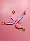 TJ- Clip On Charms- Charm ONLY- Necklace Not Included