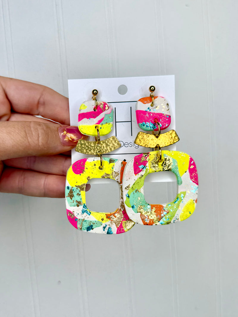 Hart Designs- Neon Glow Earrings