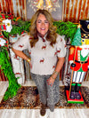 Reindeer Wishes Sweater Top