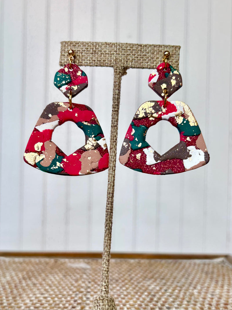 Hart Designs- Rosewood Charm Earrings