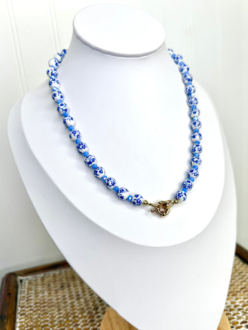 Clear Blue Skies Necklace
