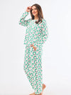 Mary Square- Annie Pajamas- Rosy Wreaths