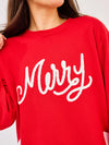 Mary Square- Lakelyn Sweatshirt- Merry Bow