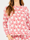 Mary Square- Annie Pajamas- Santa Baby Red