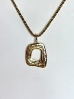 Golden Glow Necklace Charm