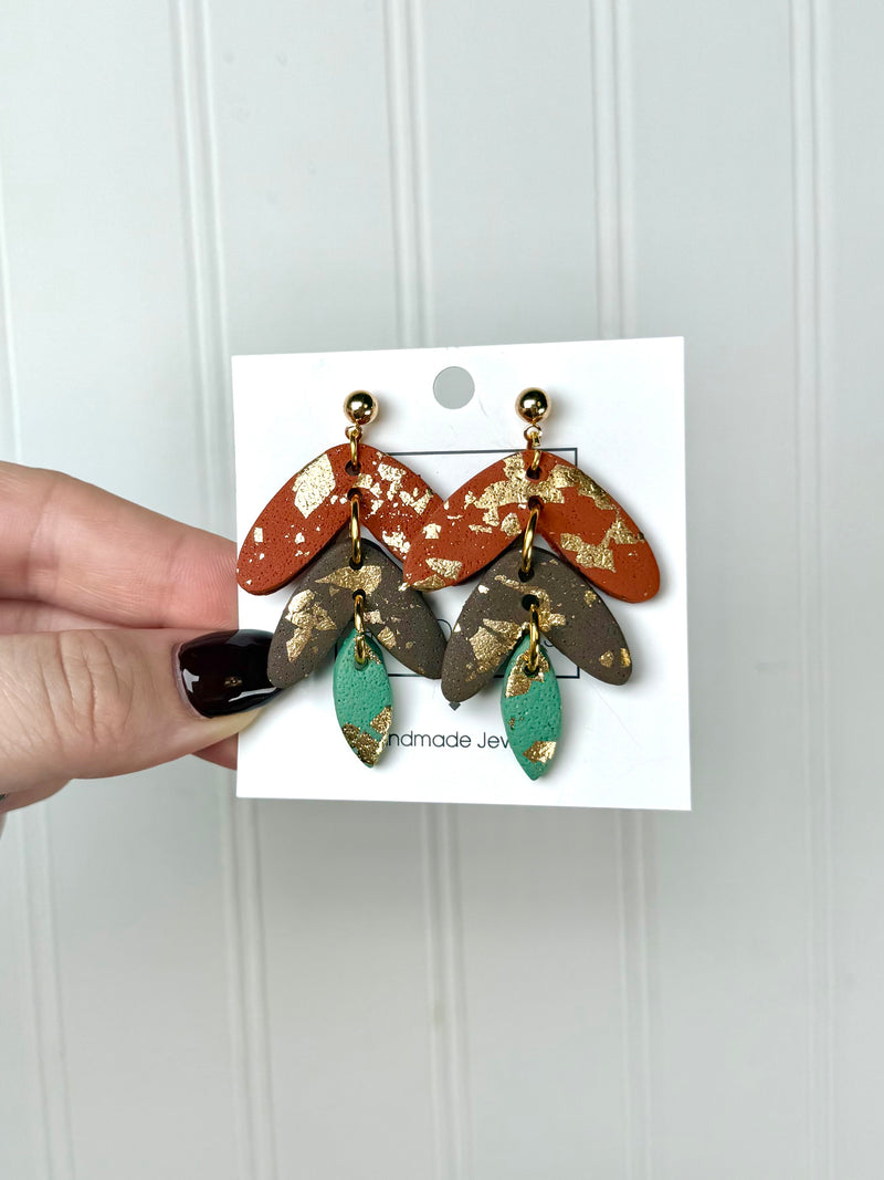 Hart Designs- Latte Love Earrings