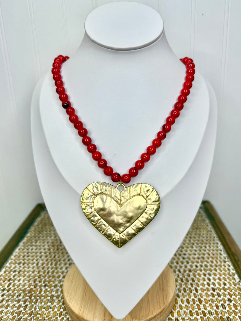 Hart Designs- Scarlet Love Necklace
