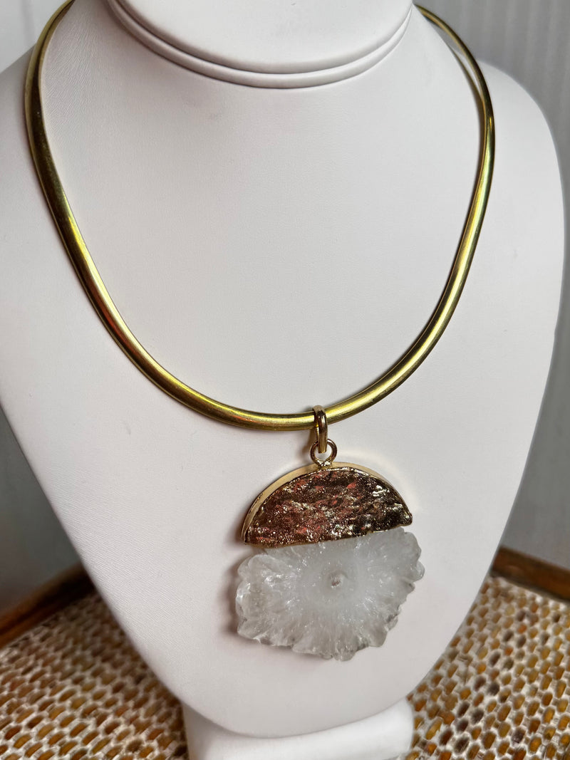 Krystal Connection Collar Necklace
