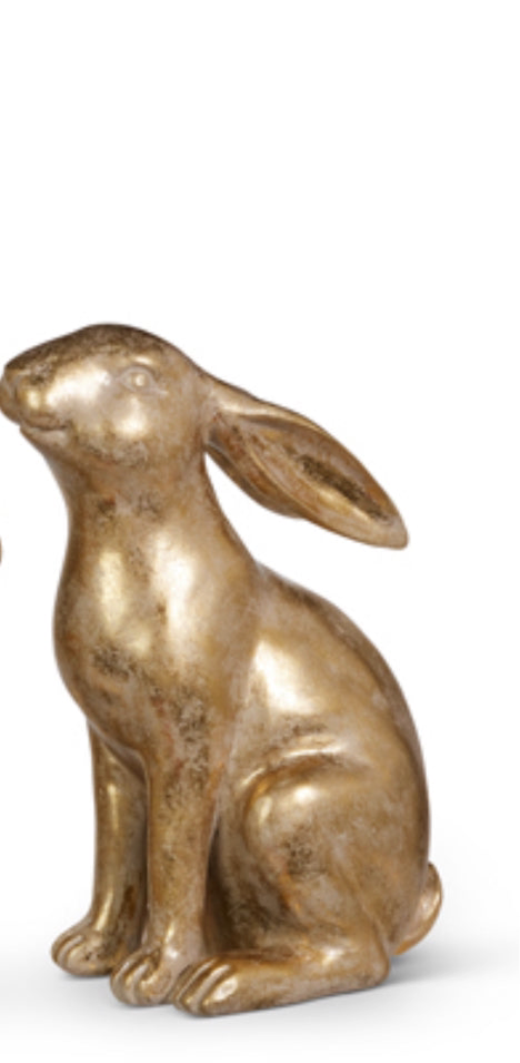 Raz - 9” Gold Rabbits