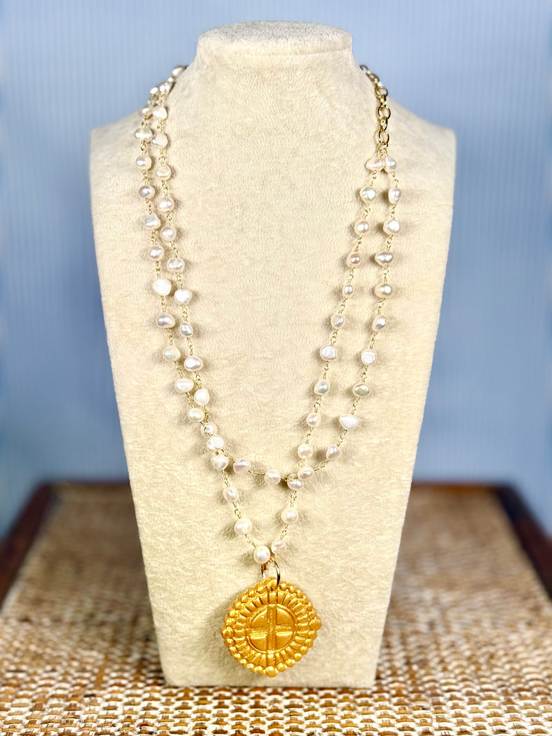 Hidden Truth- Pearls and Praise Necklace