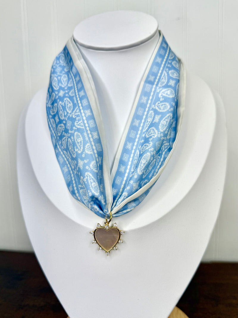 Hart Designs - Pretty Paisley Scarf Necklace