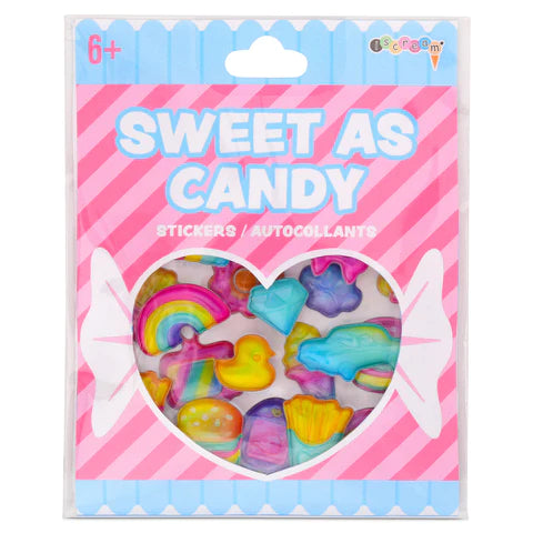 Sweet As Candy Gel Stickers