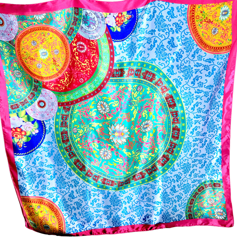 Summer Spritz Satin Scarf