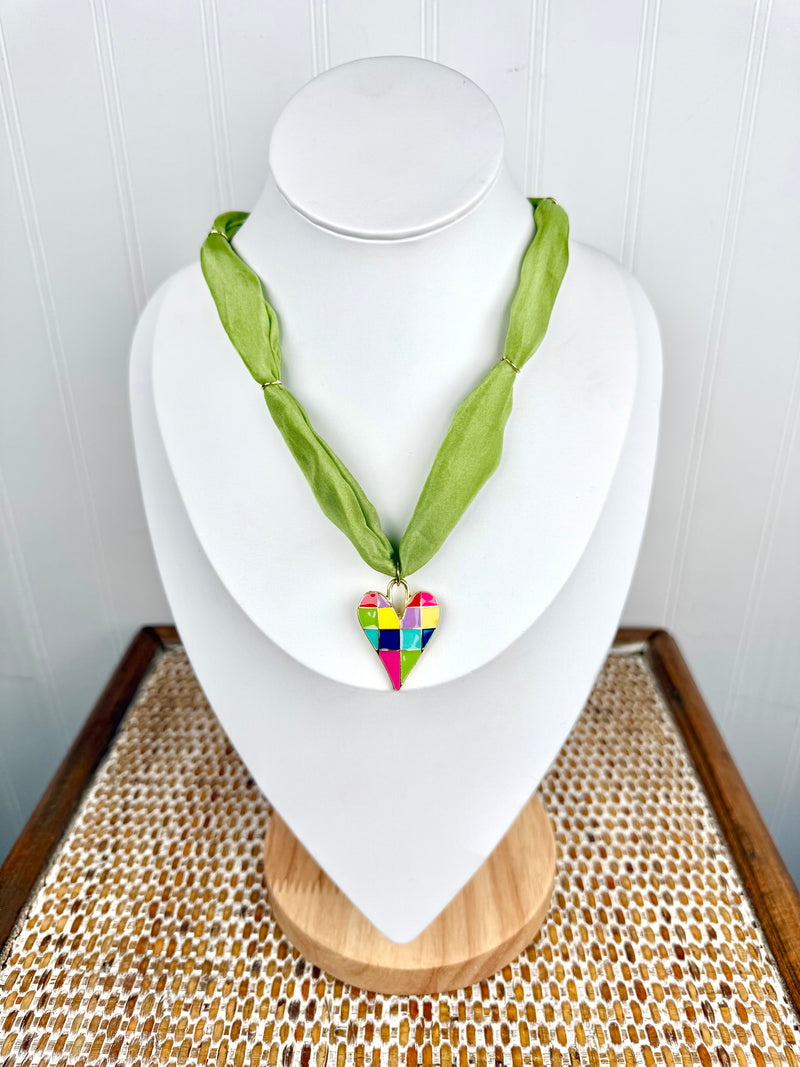 Hart Designs- Color Crush Scarf Necklace