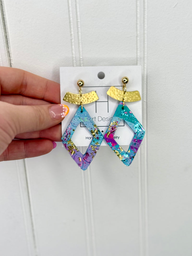 Hart Designs- Dazzling Faith Earrings