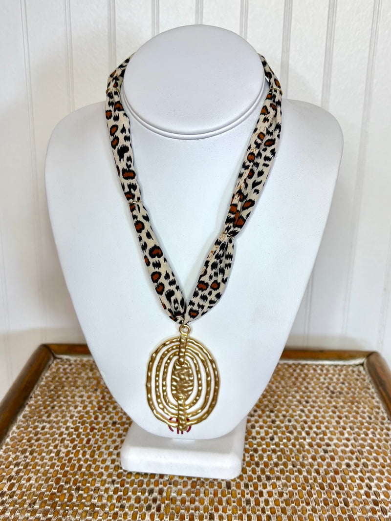 Hart Designs- Wild Nights Scarf Necklace