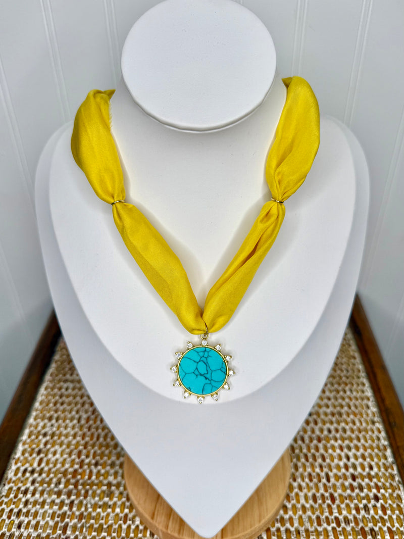 Hart Designs - Sun Beam Scarf Necklace