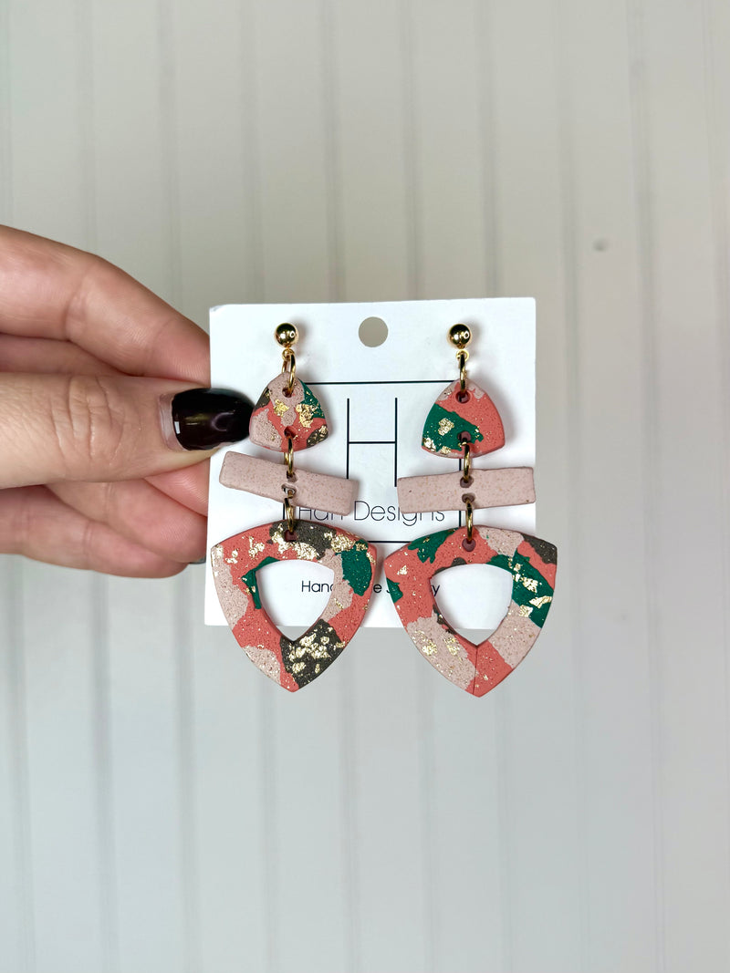 Hart Designs- Sparkling Sunset Earrings
