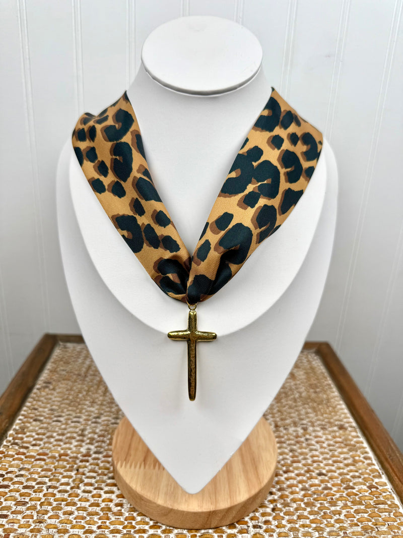 Hart Designs- Fierce & Faithful Scarf Necklace