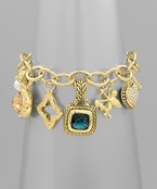 Lots of Locks Bracelet - Gold