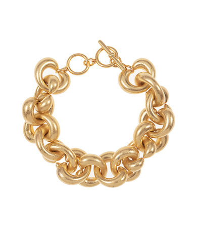 Gold Rush Toggle Bracelet