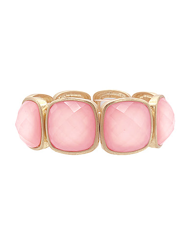 Summer Glimmer Bracelet- Pink